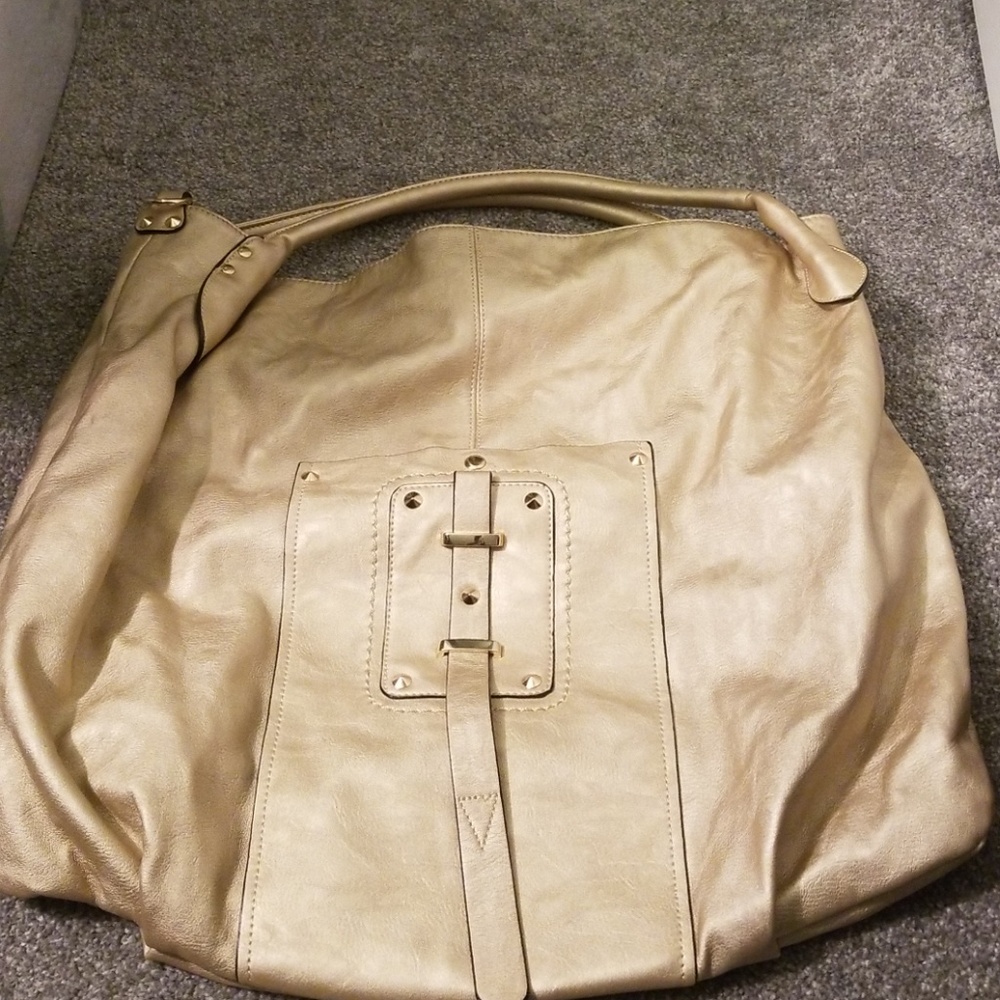 Big gold bag